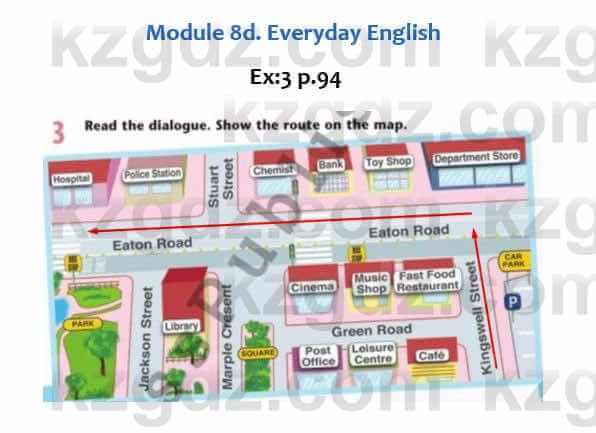 Английский язык Excel for Kazakhstan (Grade 6) Student's book Вирджиниия Эванс 6 класс 2018 Упражнение Ex:3 p.94