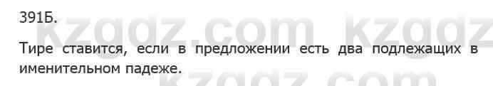 Русский язык Сабитова 5 класс 2017 Упражнение 391Б