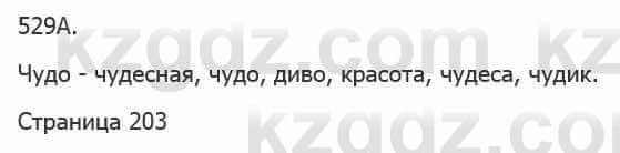Русский язык Сабитова 5 класс 2017 Упражнение 529А