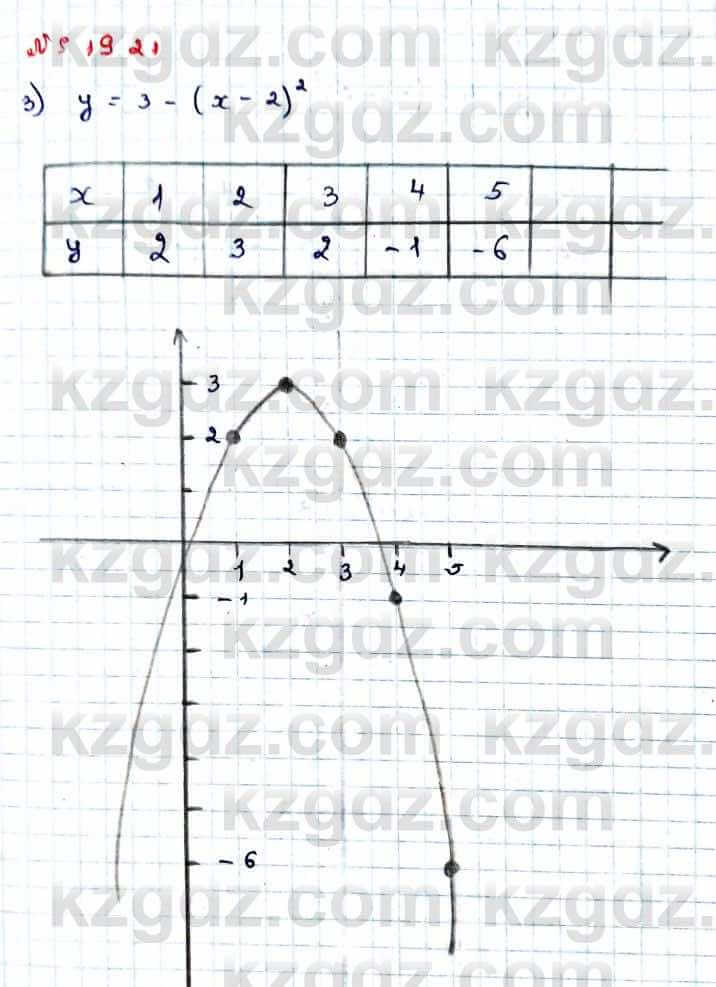 Алгебра Абылкасымова 9 класс 2019 Упражнение 19.21