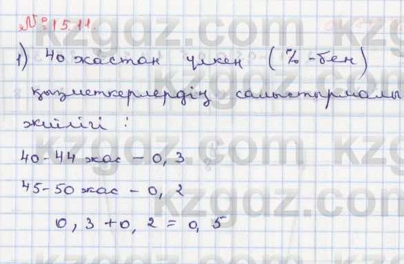 Алгебра Абылкасымова 8 класс 2018  Упражнение 15.11